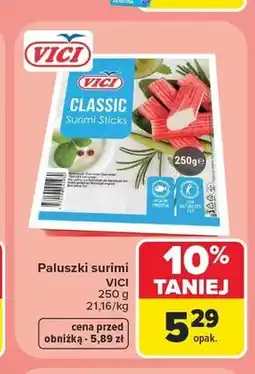 Carrefour Paluszki surimi Vici Classic oferta