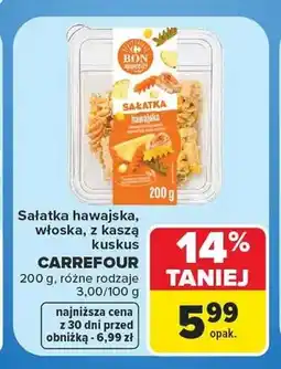 Carrefour Sałatka hawajska Carrefour oferta