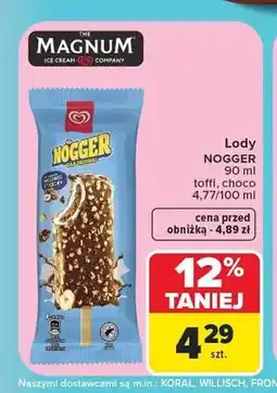 Carrefour Lody Nogger toffi oferta