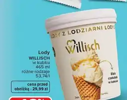 Carrefour Lody Willisch biała czekolada w kokosie oferta