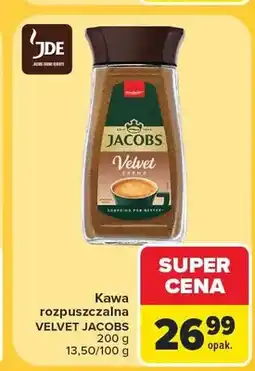 Carrefour Kawa rozpuszczalna Jacobs Velvet oferta
