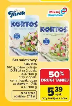Carrefour Ser sałatkowy Kortos Turek klasyczny oferta