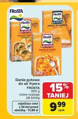 Carrefour Danie gotowe do air fryera Mac & Cheese z brokułem Frosta oferta