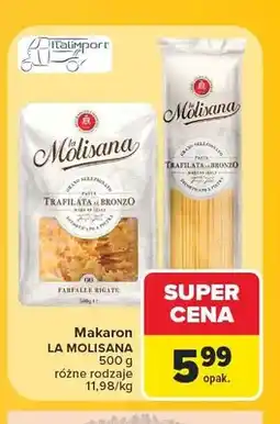 Carrefour Makaron Farfalle Rigate La Molisana oferta