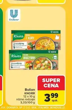 Carrefour Bulion z kury Knorr oferta