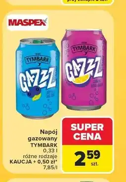 Carrefour Napój gazowany Tymbark Gazz Jabłko Jagoda oferta