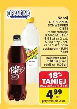 Carrefour Napój Dr Pepper oferta