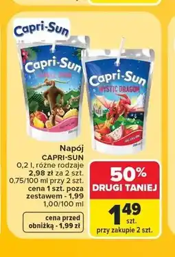 Carrefour Napój Capri-Sun Jungle Drink oferta