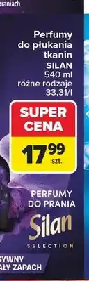 Carrefour Perfumy do płukania tkanin Silan Selection Floral Essence oferta