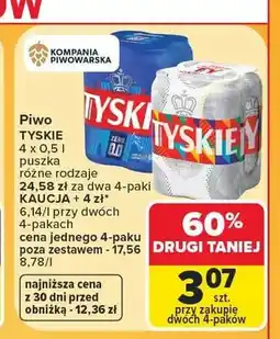 Carrefour Piwo Tyskie Gronie oferta