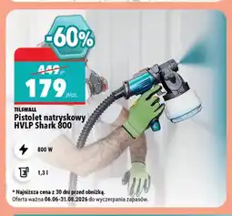 Biedronka Pistolet natryskowy TILSWALL HVLP Shark 800 oferta