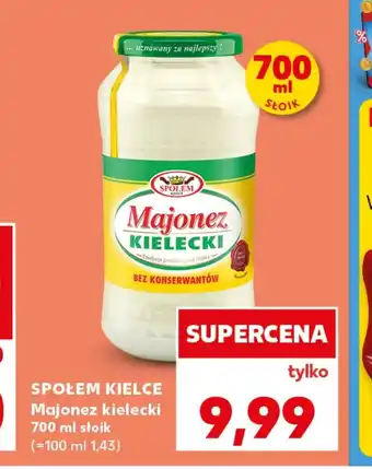 Kaufland Majonez Społem Kielce oferta