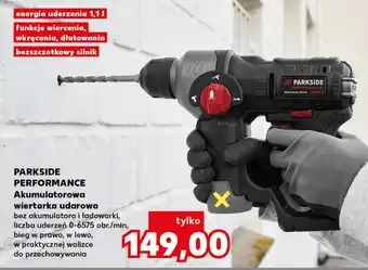 Kaufland Akumulatorowa wiertarka udarowa Parkside oferta