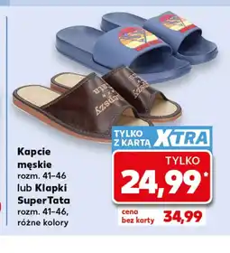 Kaufland Klapki męskie oferta