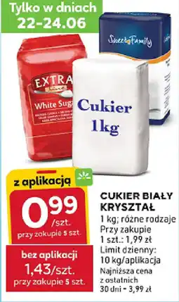 Stokrotka Cukier biały kryształ oferta