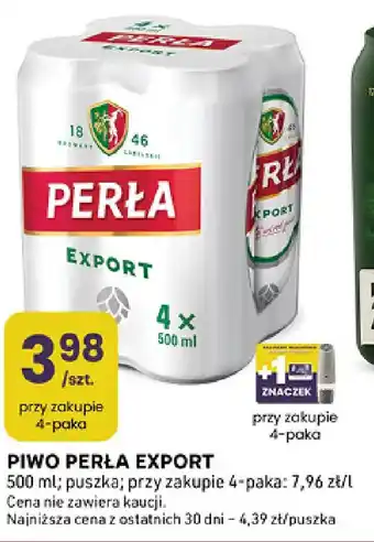 Stokrotka Piwo Perła export oferta