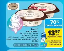 Carrefour Lody JAK DAWNEJ oferta