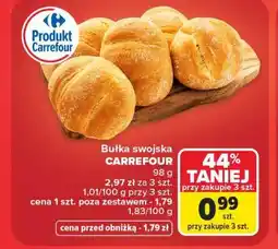 Carrefour Bułka swojska CARREFOUR oferta