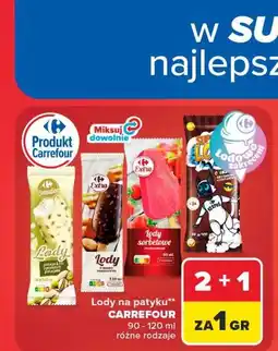 Carrefour Lody na patyku Carrefour oferta