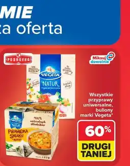 Carrefour Przyprawy uniwersalne, buliony marki Vegeta oferta
