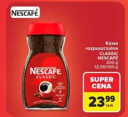 Carrefour Kawa rozpuszczalna Classic Nescafe oferta