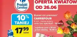 Carrefour Bukiet róż premium CARREFOUR oferta