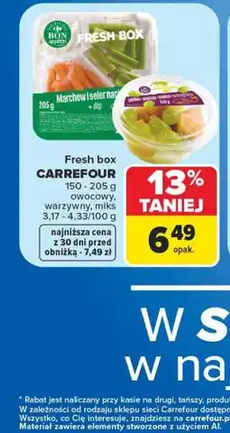 Carrefour Fresh box CARREFOUR oferta