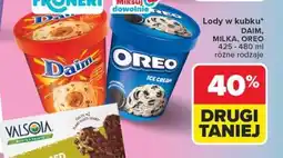 Carrefour Lody w kubku DAIM, MILKA, OREO oferta