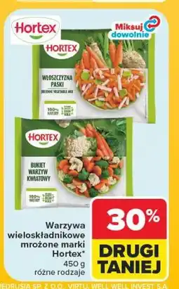 Carrefour Warzywa wieloskładnikowe mrożone marki Hortex oferta