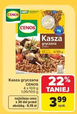 Carrefour Kasza gryczana CENOS oferta
