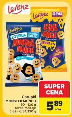 Carrefour Lorenz Monster Munch Chrupki oferta