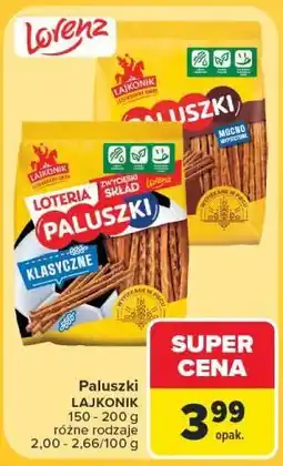 Carrefour Lajkonik Paluszki oferta