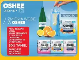 Carrefour Woda Kinga Pienińska + kapsułki Oshee Drop In oferta