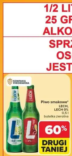 Carrefour Piwo smakowe Lech, Lech 0% oferta