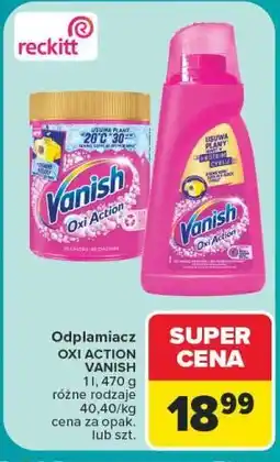 Carrefour Odplamiacz Oxi Action Vanish oferta