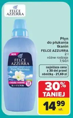 Carrefour Płyn do płukania tkanin Felce Azzurra oferta