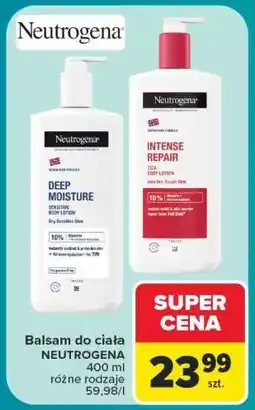 Carrefour Balsam do ciała Neutrogena oferta