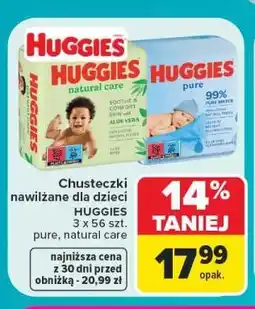 Carrefour Chusteczki nawilżane dla dzieci HUGGIES oferta