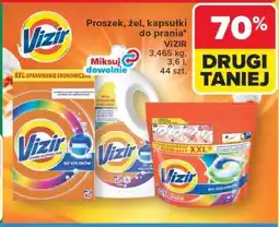 Carrefour Vizir Proszek, żel, kapsułki do prania oferta