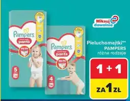 Carrefour Pieluchomajtki PAMPERS oferta