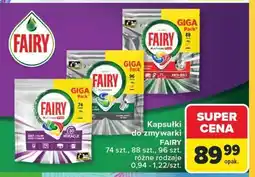 Carrefour Fairy Kapsułki do zmywarki oferta