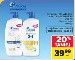 Carrefour Szampon do włosów HEAD & SHOULDERS oferta
