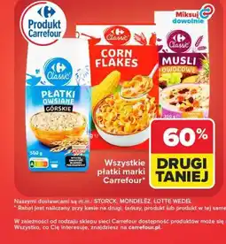 Carrefour Wszystkie płatki marki Carrefour oferta