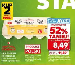 Kaufland Stąd takie Dobre! Jaja z chowu ściółkowego klasa wagowa L oferta