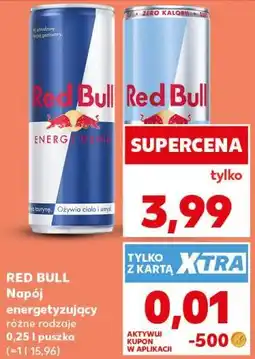 Kaufland Red Bull Napój energetyzujący różne rodzaje oferta