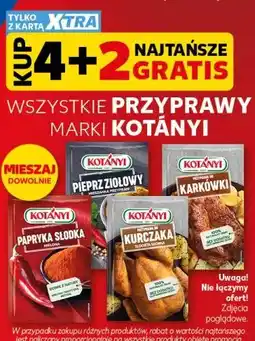 Kaufland WSZYSTKIE PRZYPRAWY MARKI KOTÁNYI oferta