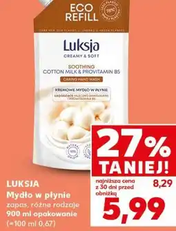 Kaufland Luksja Mydło w płynie oferta