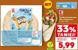 Kaufland K-Classic Tortilla proteinowa wraps oferta