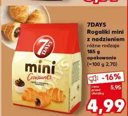 Kaufland 7DAYS Rogaliki mini z nadzieniem oferta