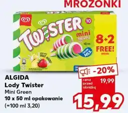 Kaufland Algida Lody Twister oferta